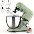Stand Mixer 4.5 Qt Tilt-Head 500W Electric Kitchen Mixer 6-Speed Multifunctional with Dough Hook Whisk Flat Beater Household Baking Mixer Green US Plug