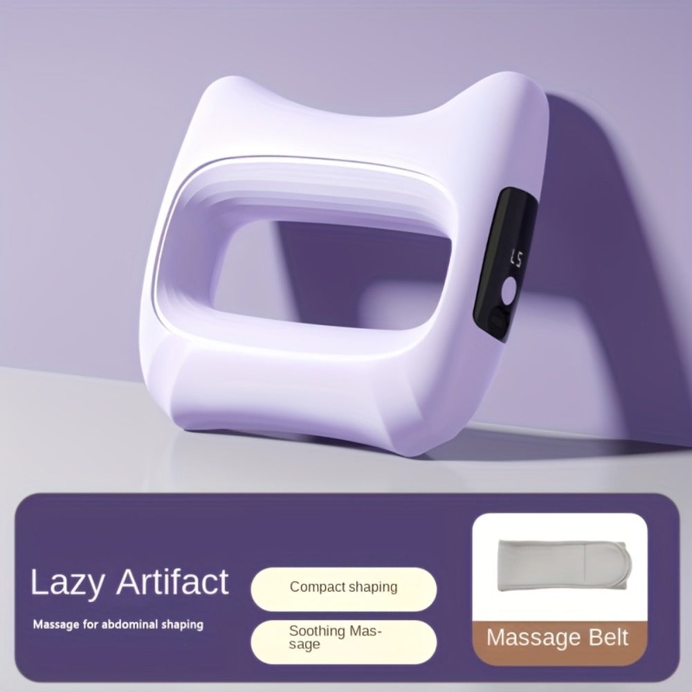 Massage Ring 5-Speed Fascia Massager for Neck Waist Back Full Body Fat Burning Relaxation Fitness