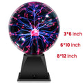 Plasma Ball Lamp Touch Sensitive Lightning Globe, Electric Plasma Sphere Night Light for Home Decor, Desktop Science Toy & Party Accent ¡ª Available in 3¡±, 6¡± & 8¡± Sizes
