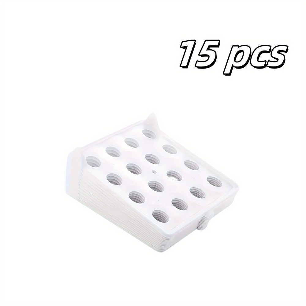 Foldable Stackable Clothes Folding Board Organizer for Shirts Pants Dresses ¨C Heavy-Duty Plastic, Space-Saving, Easy-Clean (15 or 30 pcs)