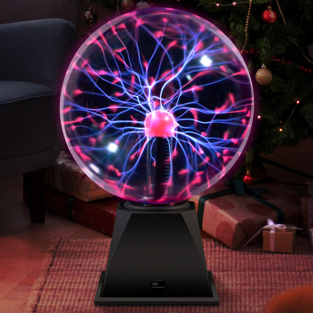 Plasma Ball Lamp Touch Sensitive Lightning Globe, Electric Plasma Sphere Night Light for Home Decor, Desktop Science Toy & Party Accent ¡ª Available in 3¡±, 6¡± & 8¡± Sizes