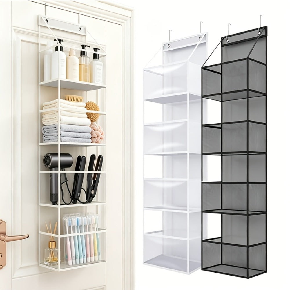 Hanging Storage Bag 4 & 6 Layer Foldable Non-Woven Organizer for Bedroom Bathroom Office Nursery Space Saving