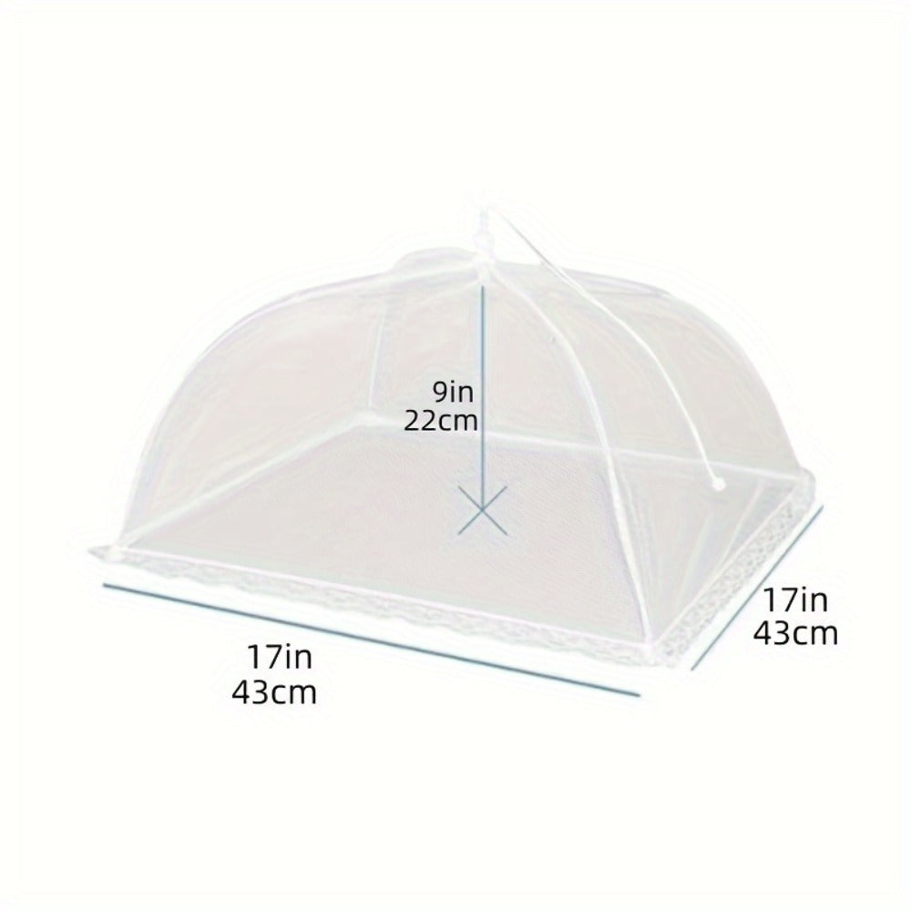 Pop-Up Mesh Food Covers for Outdoor Use - Large Collapsible Tent Covers for Picnic, BBQ, Buffet & Gatherings (3pcs / 9pcs)
