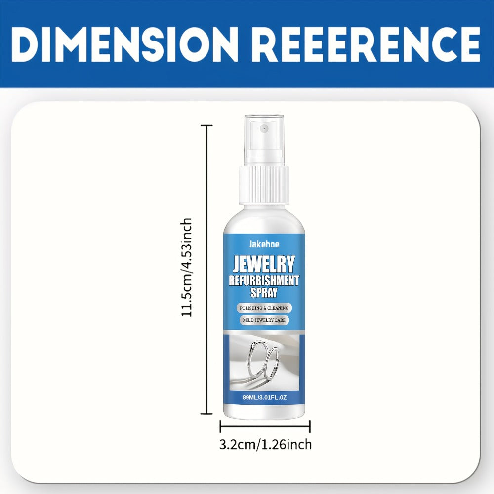 Jewelry Polish Cleaner Cream Oxidizing Formula Restores Shine on Gold Silver Bracelets Necklaces Rings Earrings Anti-Tarnish Jewelry Cleaner for All Jewelry Surfaces 1.86oz Single or 2-Pack