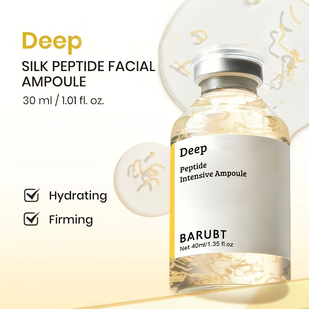 Korean Peptide Serum Intensive Lifting Ampoules | 30-Peptide Complex Facial Serum | Skin Firming Anti-Aging | 72-Hour Deep Hydration | Brightening Wrinkle Repair Face Ampoule