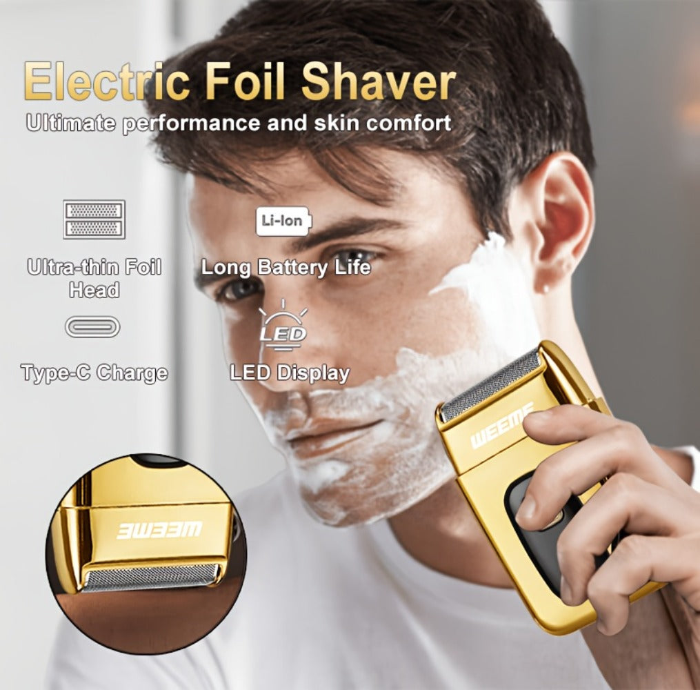 Beard Trimmer Set for Men - USB Rechargeable Hair Clipper & Grooming Kit with Battery Indicator, Comb Attachments, Epilator & Trimmer, 2/3/4 Piece Set for Travel Home Use, Father's Day Gift