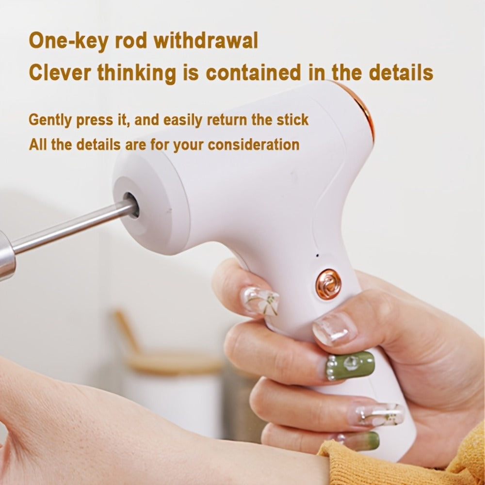 Wireless Electric Whisk Handheld Mixer - Rechargeable Cordless Egg Beater with Vertical Stand Design, Long Battery Life, Powerful Motor for Baking, Custard, Cream & Desserts, Kitchen Gift