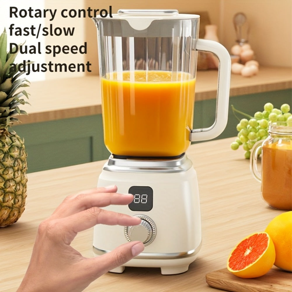 USB Rechargeable Portable Juicer Blender with Digital Display for Smoothies & Shakes | Home Office Travel