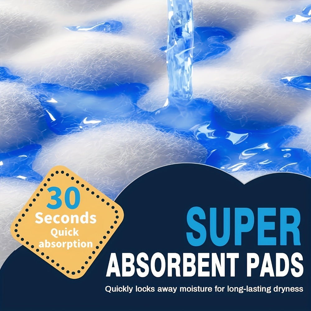 Disposable Underpads for Adults - XXL & XXXL Extra Large Incontinence Bed Pads - Heavy Duty Absorbent Leak-Proof Mattress Protector for Elderly Care - Adult Sheets Anti-Fouling Pet Training Mat 100 Pack