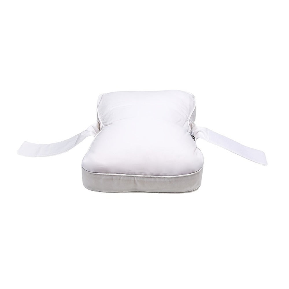 Knee Pillow for Side Sleepers - Memory Foam Leg Pillow with Adjustable Straps for Spine Alignment, Hip, Back & Sciatic Nerve Pain Relief, Orthopedic Between Knee Cushion for Sleeping