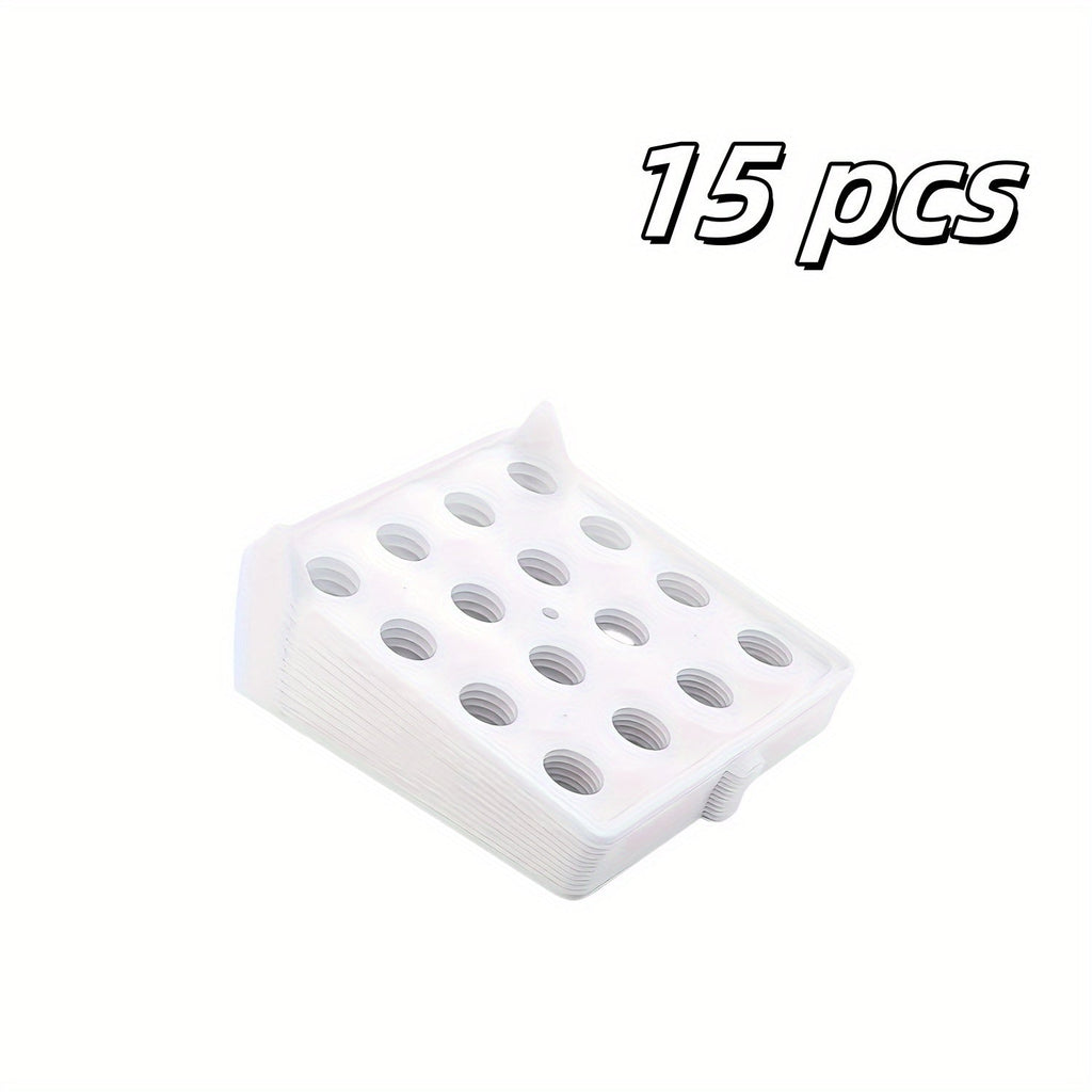 Foldable Stackable Clothes Folding Board Organizer for Shirts Pants Dresses ¨C Heavy-Duty Plastic, Space-Saving, Easy-Clean (15 or 30 pcs)