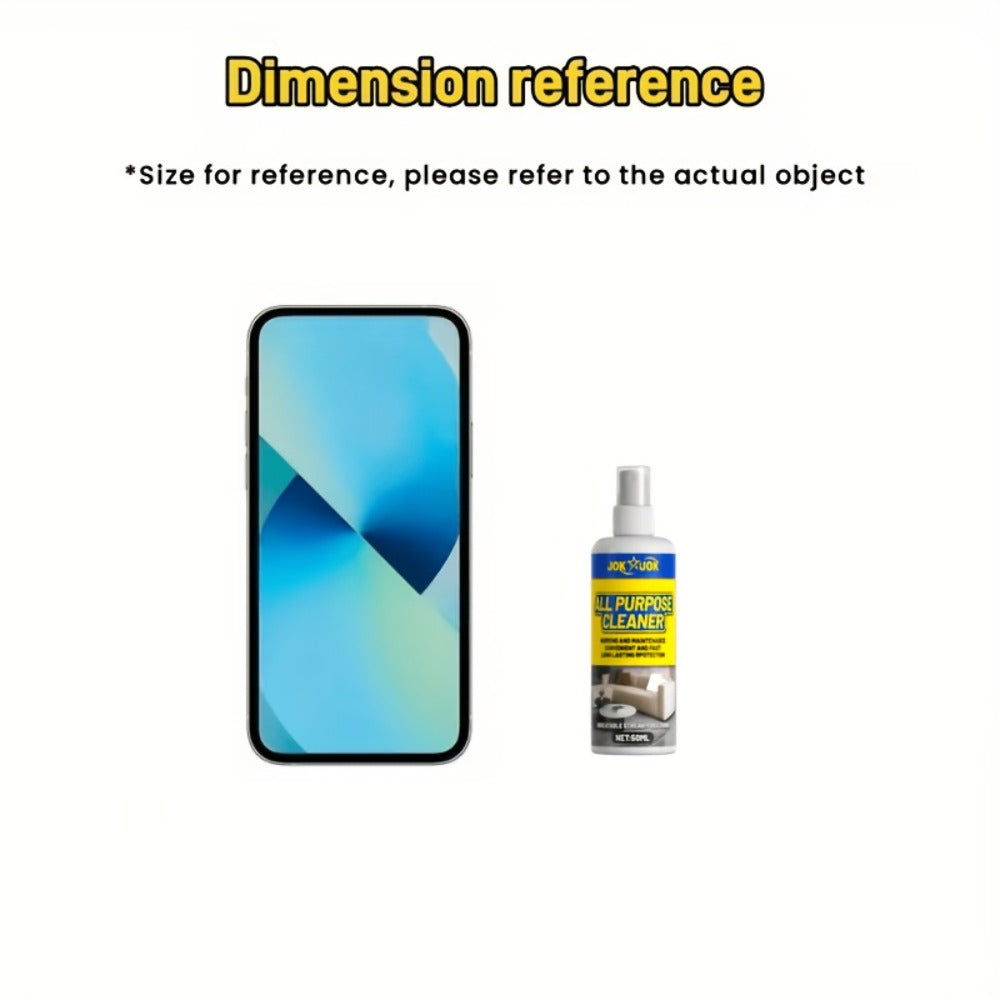 Dry Cleaning Spray for Sofa, Carpet & Leather ¨C Waterless Fabric Stain Remover Spray with Glycerin, Quick Upholstery Cleaner Safe for Indoor Furniture, Bedroom & Living Room Use