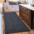 Runner Carpet with Rubber Backing - Non-Slip 1800G/sqm Heavy Duty Washable Indoor Outdoor Rug | Hallway, Entryway, Laundry Room & Balcony Runner Mat | Multiple Sizes & Colors