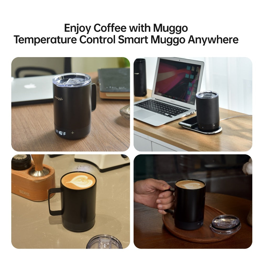 Self-Heating Coffee Mug with Temperature Control ¨C USB-C Rechargeable Smart Beverage Warmer Keep