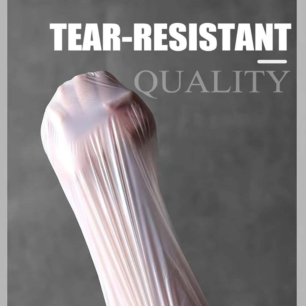 13 Gallon Drawstring Trash Bags Extra Thick Tear Resistant Leak Proof Heavy Duty Garbage Liners for Kitchen Bathroom Office Restaurant High Traffic Areas 100 Pack 200 Pack