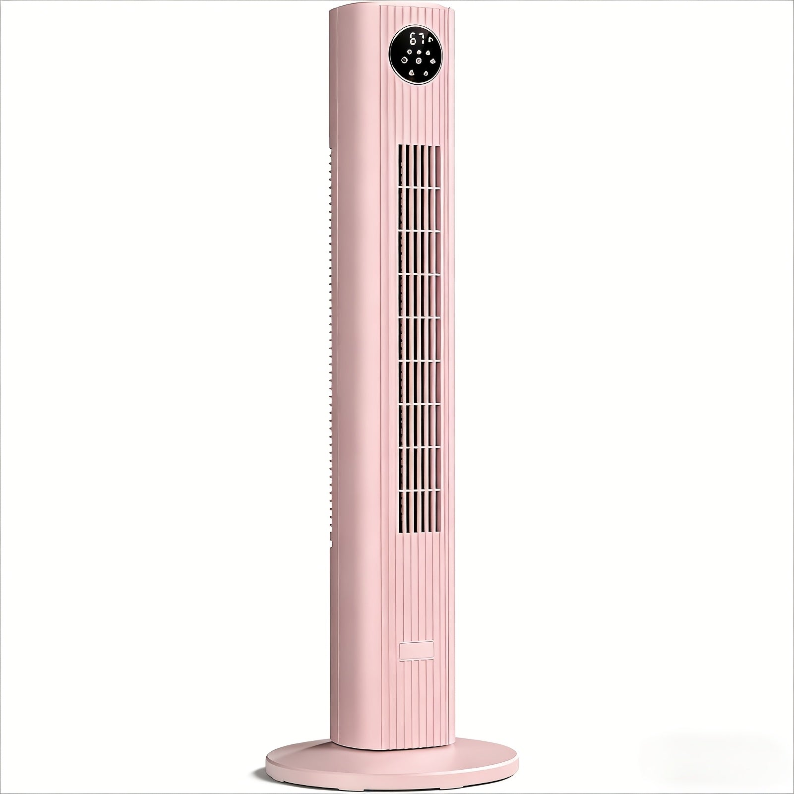 Tower Fan 35-Inch Bladeless 85¡ã Oscillating Standing Floor Fan 3-Speed Quiet Cooling with 12H Timer for Bedroom Office Living Room Home