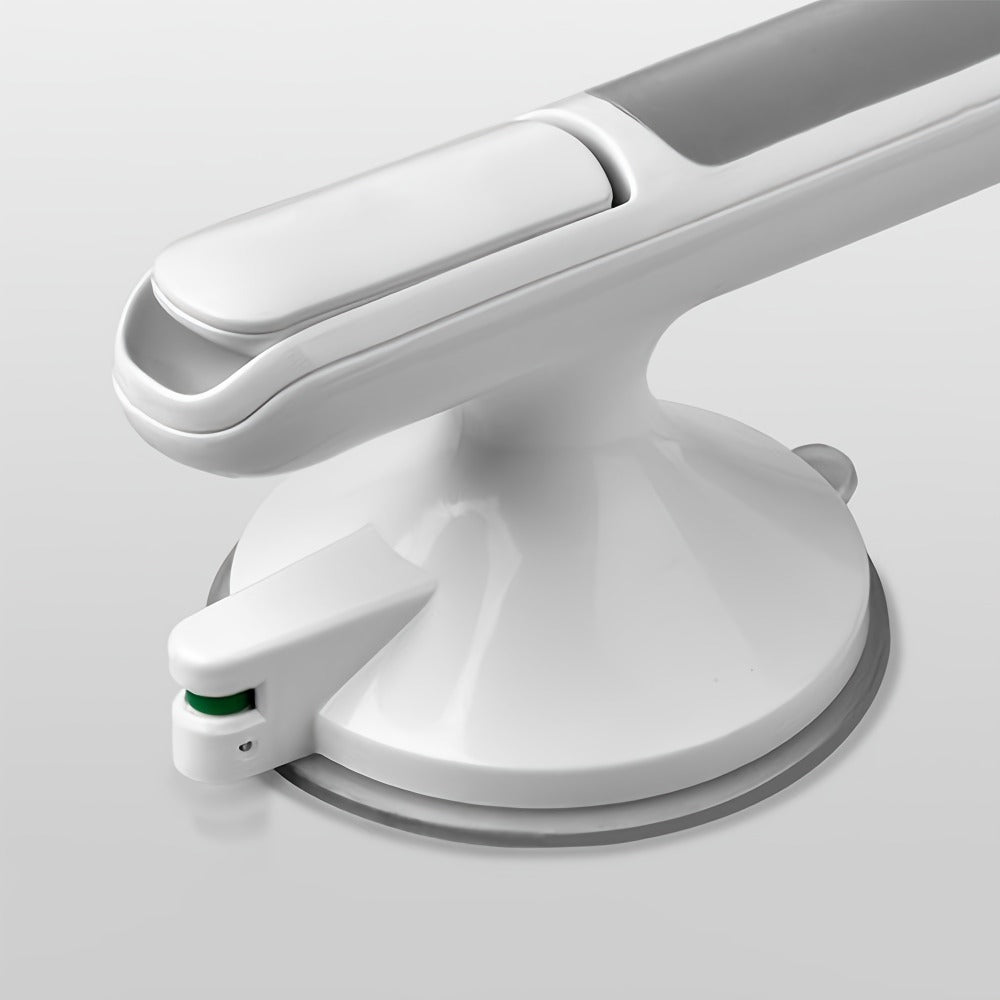 Safety Grab Bar for Seniors - Suction Cup Handrail for Bathroom, Non-Slip Bathtub Rail, Elderly Assist Handle, No Drill Wall Bar for Shower, Toilet, Kitchen Support
