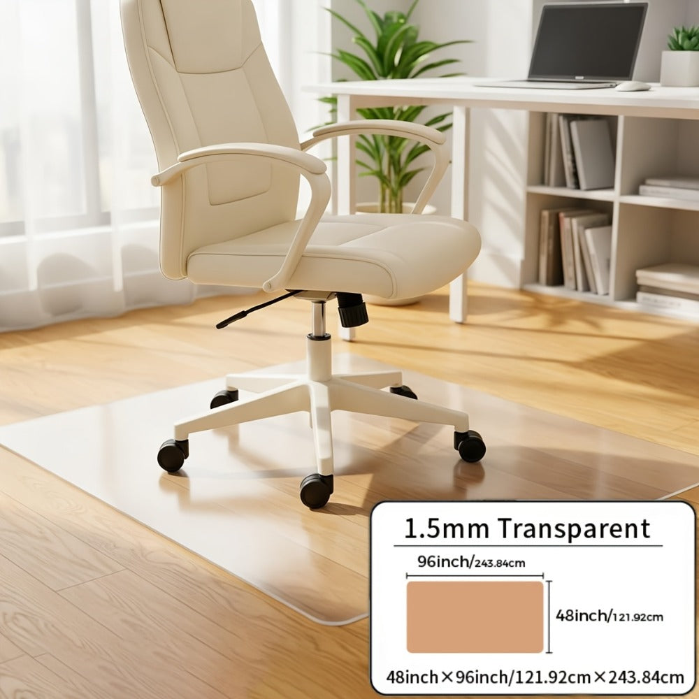 Floor Mat Protector - Heavy Duty Non-Slip Chair Mat for Hardwood Floors, Kitchen, Living Room & Office Use, Scratch-Resistant, Easy Clean, Multiple Sizes