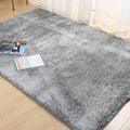 Fluffy Shag Area Rug Soft Plush Carpet Non-Slip for Living Room Bedroom Bedside 100% Polyester Tufted Indoor Floor Rug Home Decor Multiple Colors and Sizes