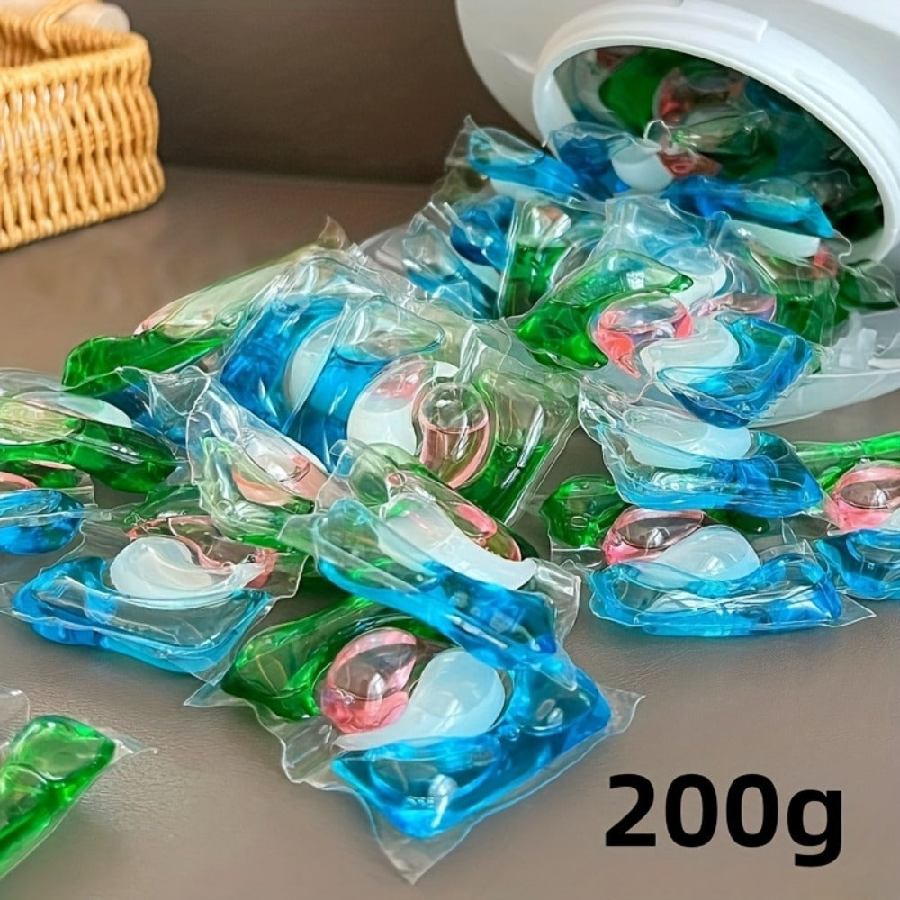 Laundry Pods Concentrated Deep Cleaning Tough Stain Removal Long-Lasting Fragrance Quick Dissolving No Residue ¨C 200g 300g 600g Laundry Detergent Pods