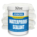 Waterproof Sealant Liquid Glue 32oz 1KG Leak Repair Agent ¨C Indoor Outdoor Waterproof Coating for Roof Basement Wall Pipe Crack Sealing, Transparent & Black, Strong Adhesive Waterproof Repair Glue