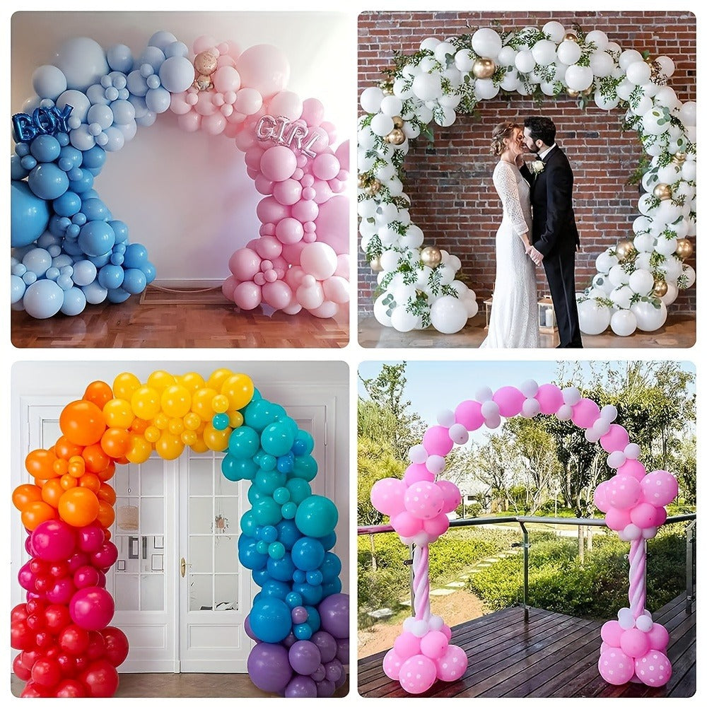Balloon Arch Kit with Base Stand ¨C Adjustable Floor Arch Stand, Water Fillable Base, Pump & Clips Included, 108x96in for Birthday Wedding Graduation Halloween Christmas Party Decorations