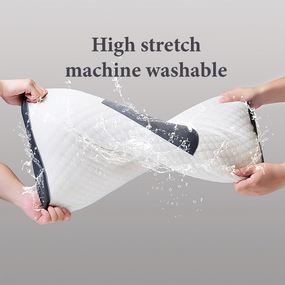Neck Pillow for Sleeping Set of 2 Ergonomic Cervical Support Pillow Soft Adjustable Contour Design Washable Cover Premium Filling for Side Back Stomach Sleepers