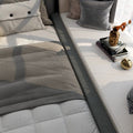 Mattress Gap Filler Pillow | Bed Crack Stopper Between Mattress & Headboard, High Density Foam Wedge, Twin Full Queen King