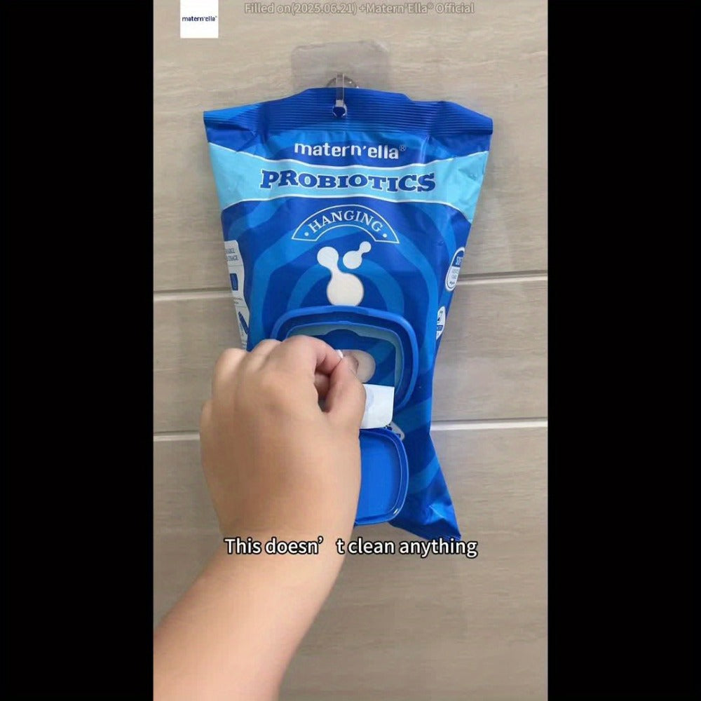 Flushable Wet Wipes with Probiotics ¨C Plant-Based Fibers, Fragrance Free, Sewer Safe, Soft & Thick Disposable Butt Wipes for Adults, Incontinence & Personal Care (1/3/5/6/8/9/15 Packs)