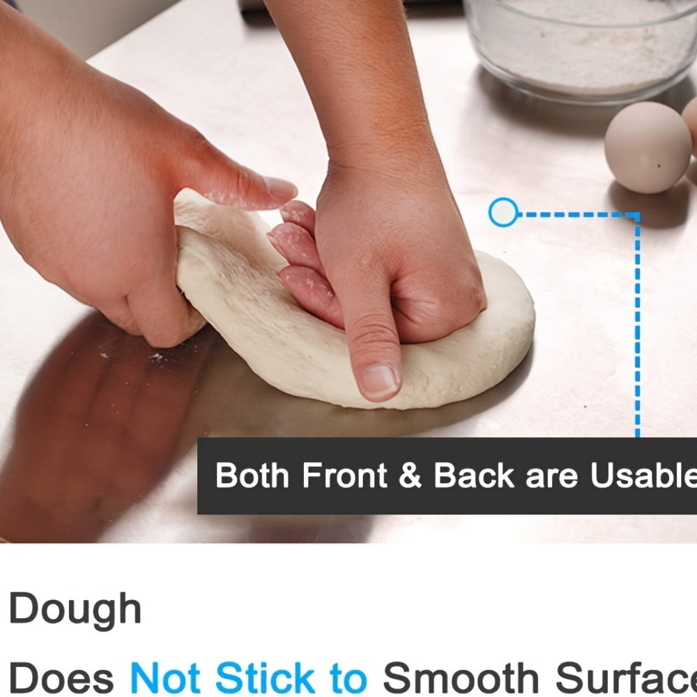 Stainless Steel Cutting Board Extra Large 27.5¡±¡Á19.7¡± Double-Sided 304 Steel Board for Home & Commercial Kitchen - Countertop Protector Breadboard Easy Clean Durable