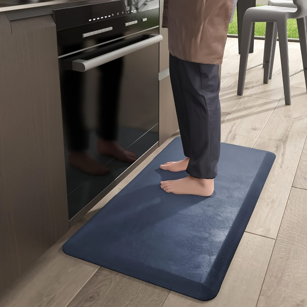 Anti-Fatigue Kitchen Mat 3/4 Inch Thick Non-Slip Foam Cushion Standing Desk Mat for Kitchen Office Laundry