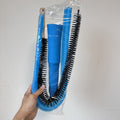 Dryer Vent Cleaning Kit with Flexible Lint Brush and Vacuum Hose Attachment Set for Dryer Duct Lint Trap Removal Home Safety