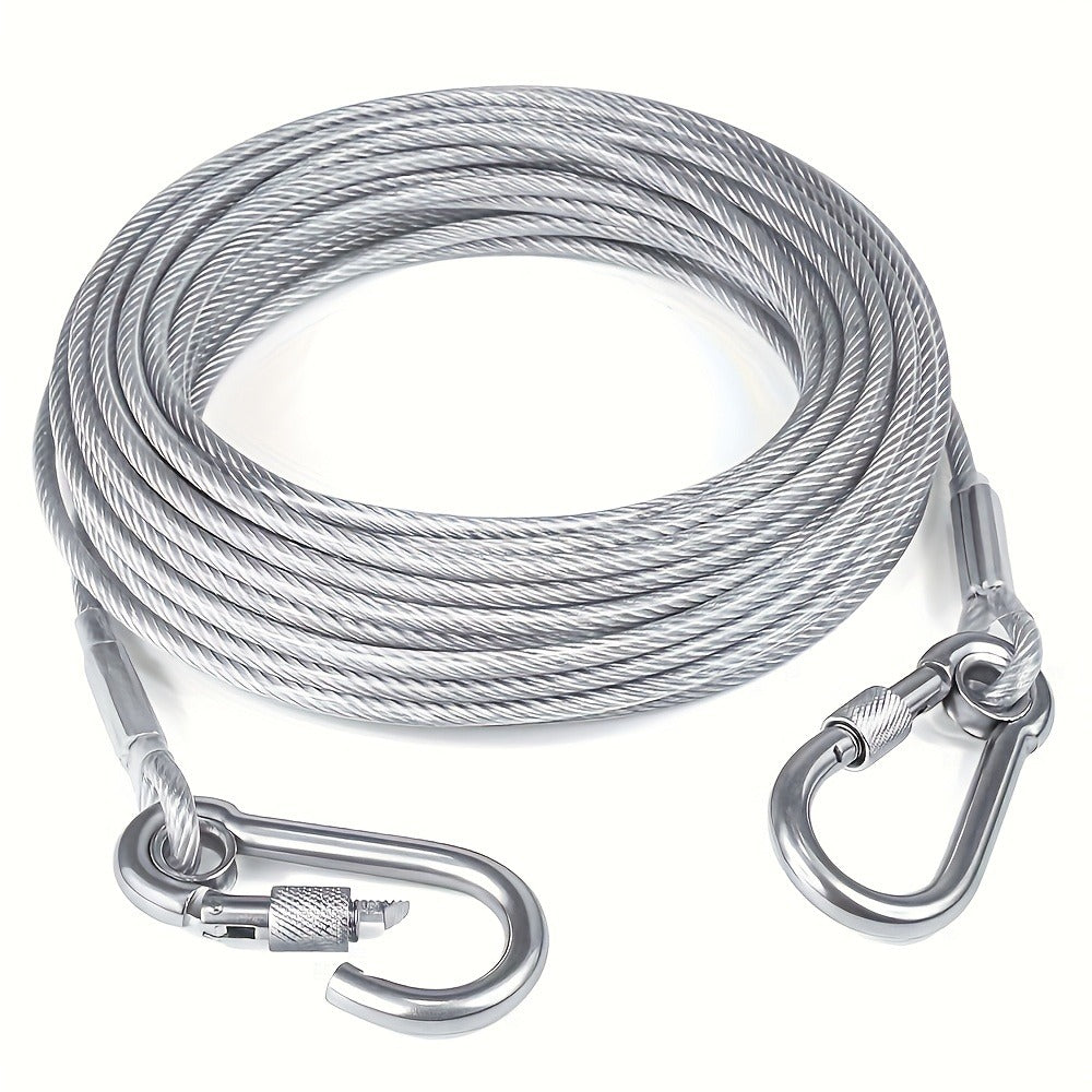 Retractable Clothesline Stainless Steel - Portable Indoor Outdoor Laundry Line for Apartment, Dorm & Camping, Anti-Rust Durable Clothes Drying Rope, Space Saving Laundry Solution | 9M & 15M Options
