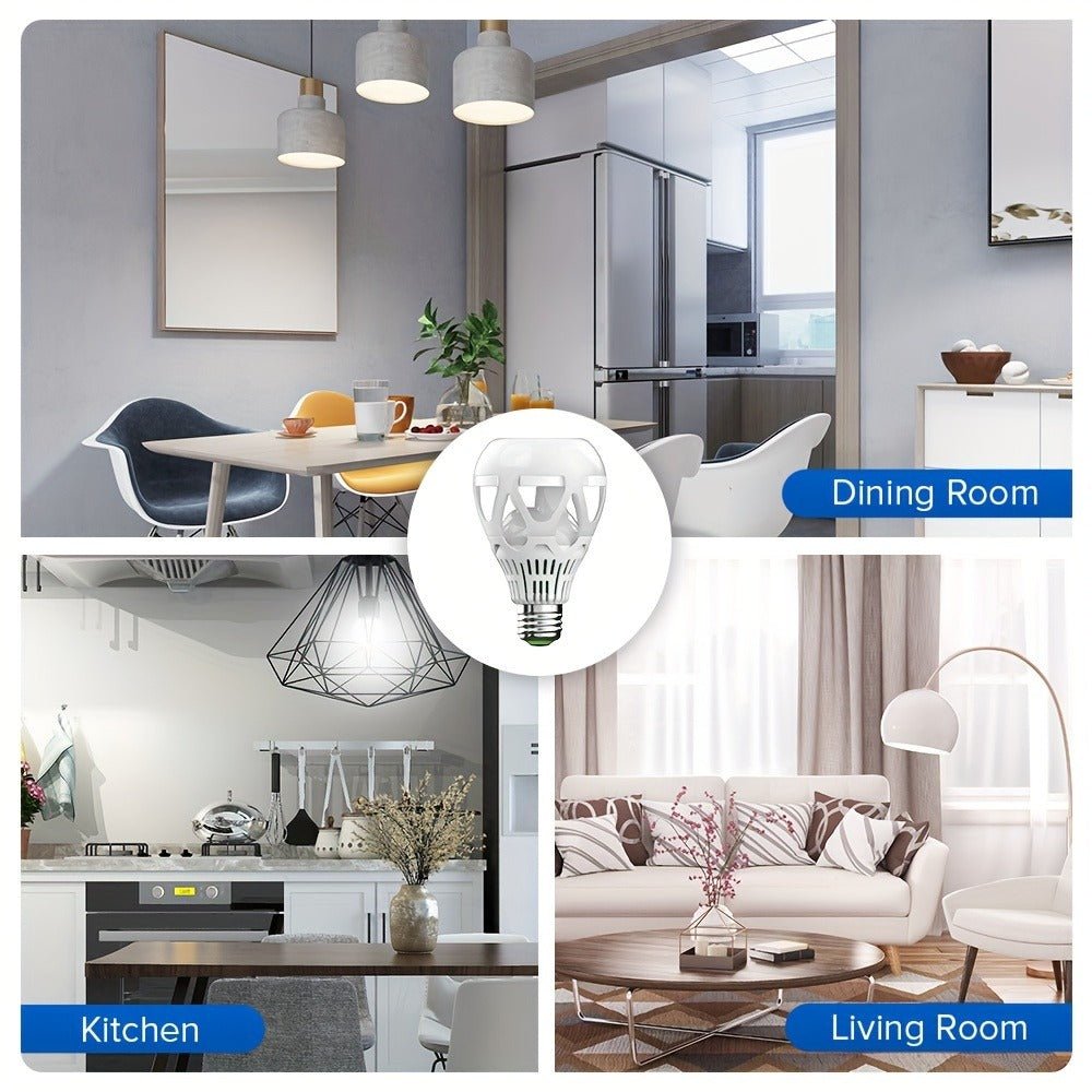 A21 LED Light Bulb 22W 3000 Lumens 200W Equivalent High Brightness Non-Dimmable ¨C E26 Base 3000K Warm White & 5000K Daylight for Home Office Garage Workshop Indoor Lighting, 4-Pack
