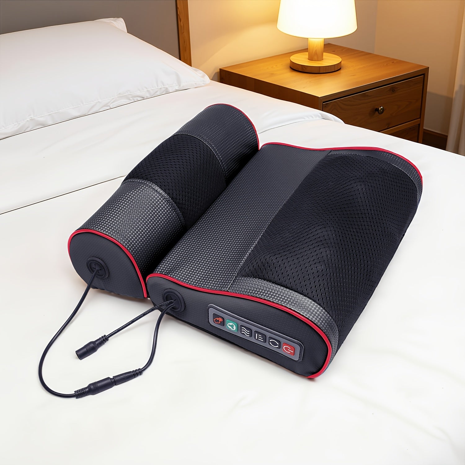 Electric Massager for Neck, Shoulder, Back & Foot ¨C Deep Tissue Kneading Point Massage, Cordless Handheld Body Massager, Relaxation Gift for Women Men Mom Dad, Multiple Modes & Intensities