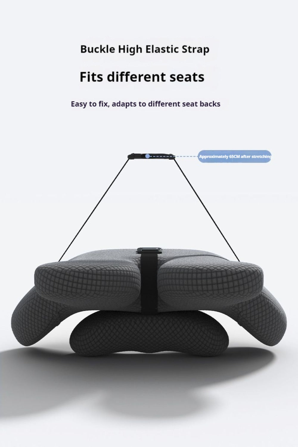 Lumbar Support Cushion & Seat Cushion Set ¨C Ergonomic Office Chair Pillow for Lower Back Pain Relief, Breathable Memory Foam Waist & Hip Support for Home, Car & Desk Chair