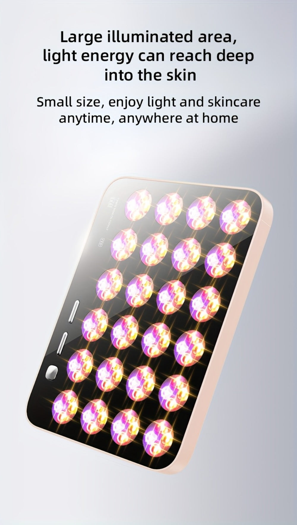 LED Light Therapy Device for Face & Body with Stand - Home Spa