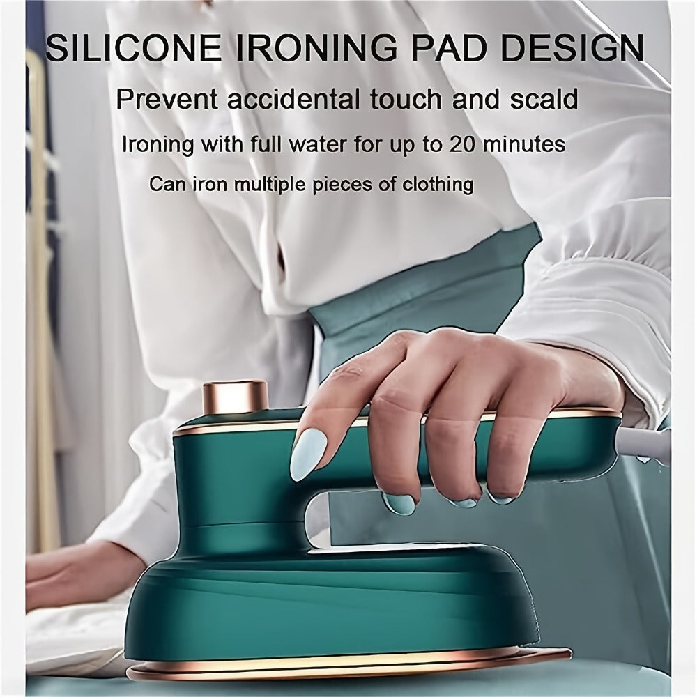 Portable Travel Clothes Steamer Mini Handheld Garment Steamer Iron for Clothes Fast Heat-Up Wrinkle Remover for Home Dorm College Travel Suitcase-Friendly Compact Design