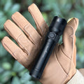 Mini LED Flashlight 18650 Rechargeable Battery | Adjustable Focus & Brightness Zoomable Compact Torch | Textured Grip for Camping Fishing Hiking Outdoor Adventures & Emergency
