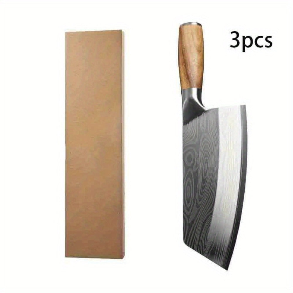 Damascus Chef Knife Set ¨C Sharp Stainless Steel Kitchen Knife with Damascus Pattern Blade for Chopping Vegetables, Meat & Fruit, Professional Home Cook Gift Set 1pc 2pcs 3pcs