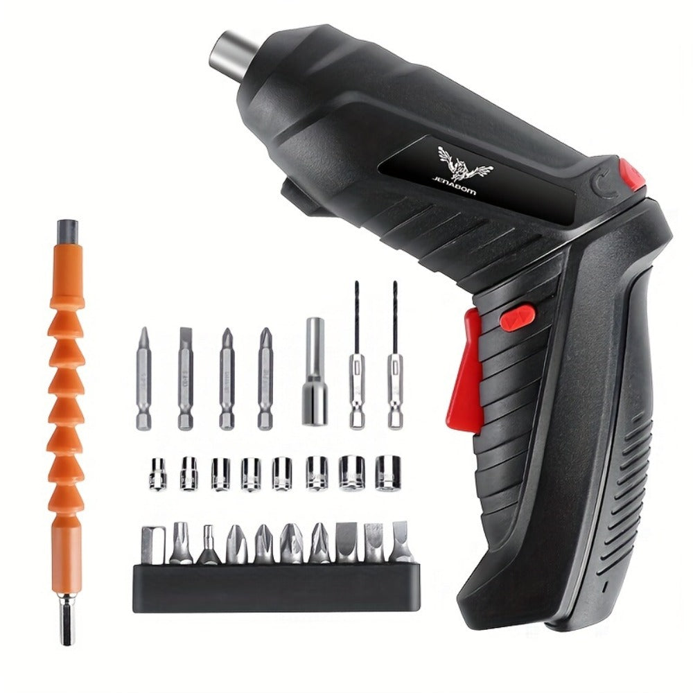 3.6V Mini Electric Drill Screwdriver Set 1300mAh Lithium Battery Power Tools Kit for Home Repair