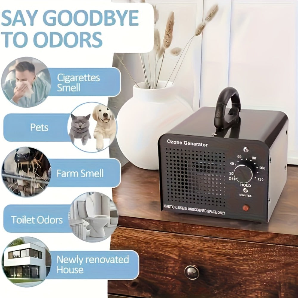 Ozone Generator Commercial 36000mg/h ¨C O3 Air Purifier Deodorizer Ionizer with Timer & Humidity Display, Covers 3230 Sq Ft, Removes Smoke Pet Paint Odors for Home Bedroom Office