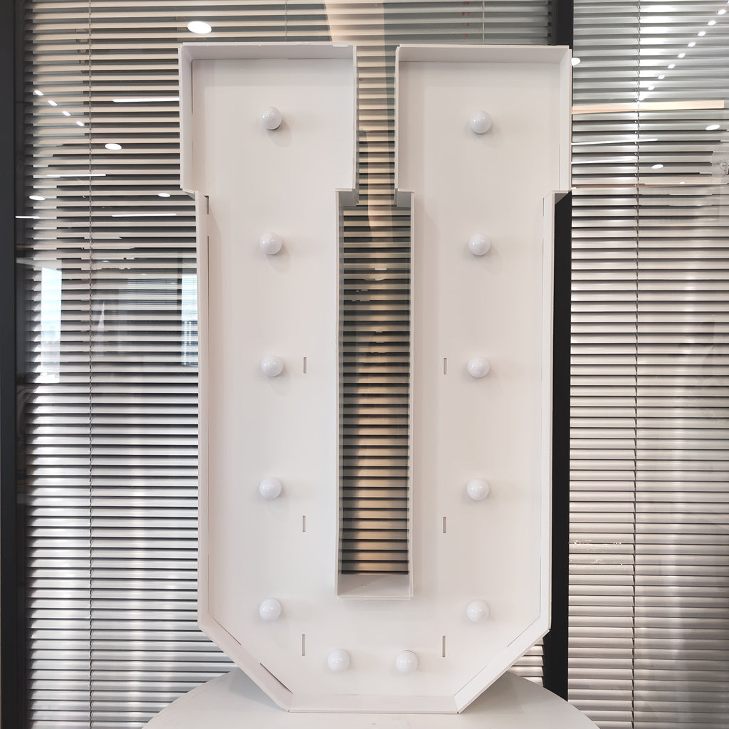 LED Letter Lights 4FT Tall Marquee Letter Lights A-Z Alphabet Light Up Letters with Cool White LED for Wedding, Birthday, Party, Proposal & Graduation Decor