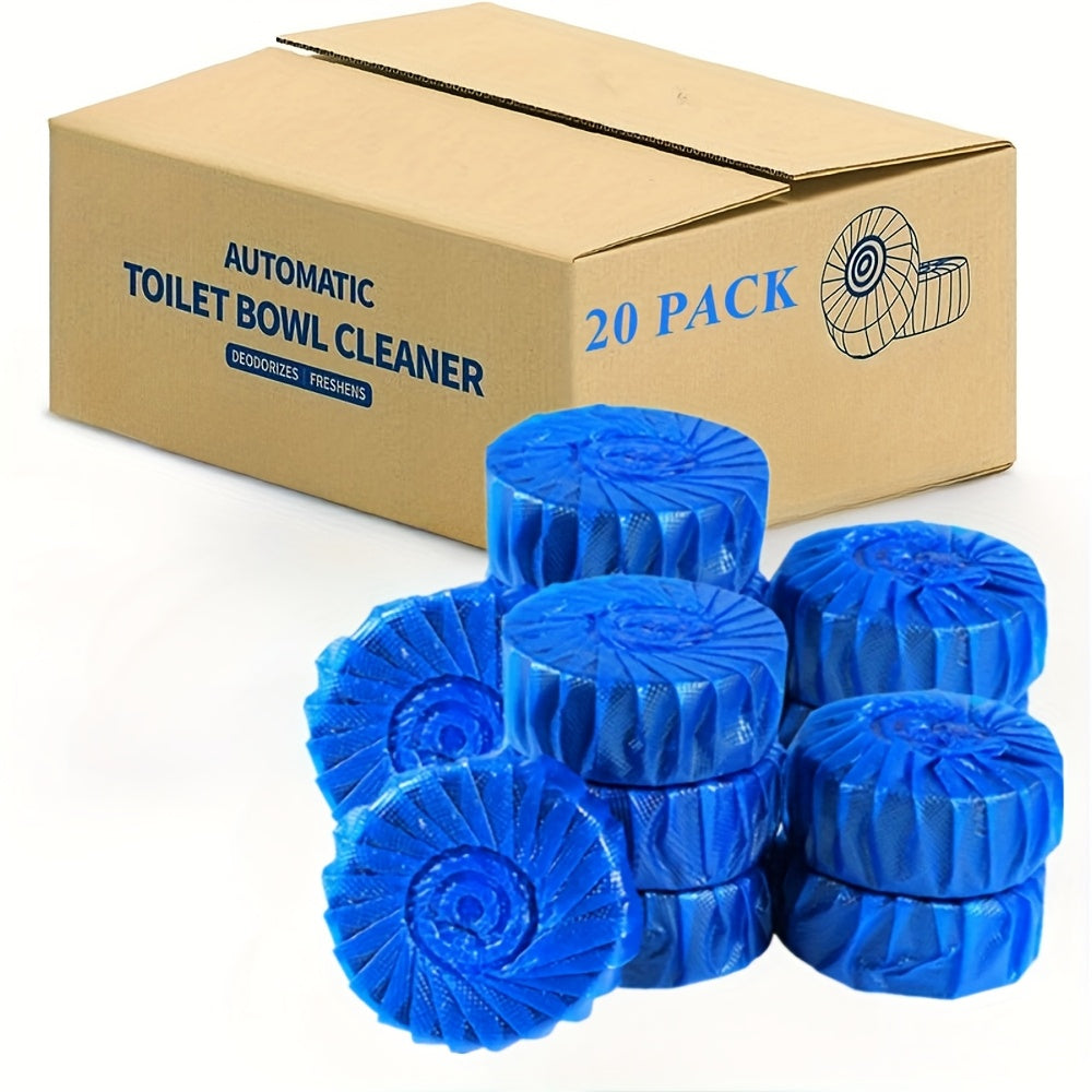 Automatic Toilet Bowl Cleaner Tablets 20/36/60 Pack ¨C Powerful Lemongrass Scent Toilet Tank Cleaner Tabs