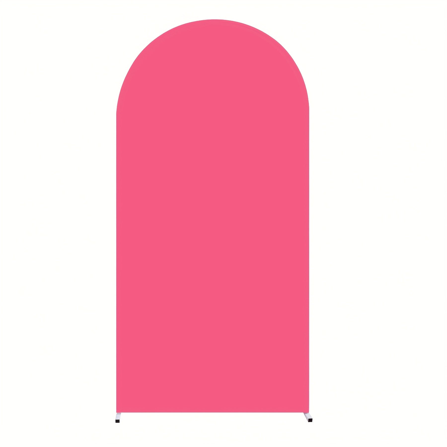 Arch Cover 6ft Stretchable Fabric Party Decoration | Wedding Ceremony Backdrop Cover Wrinkle-Free Zipper Fit for Gender Reveal Bridal Shower Birthday Holiday Celebration 8 Colors
