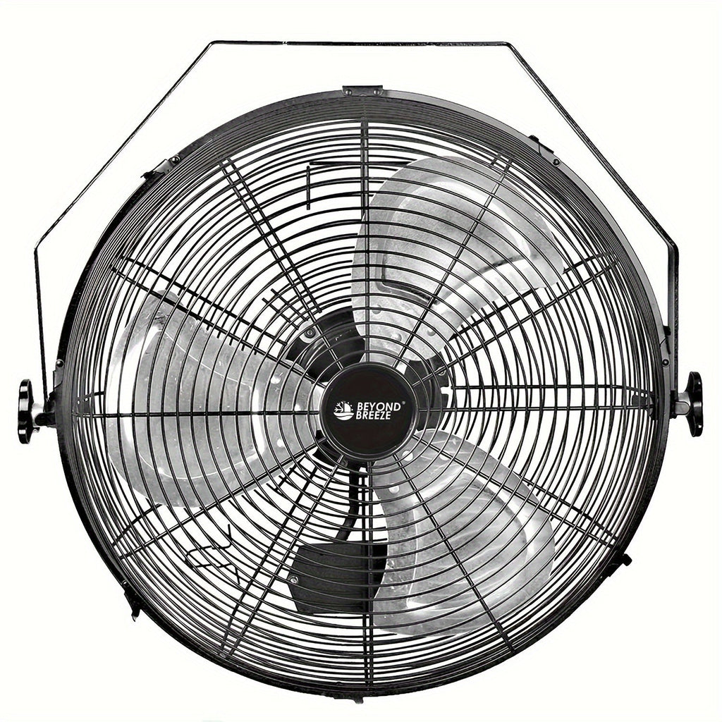 Wall Mounted Fan 18¡±/16¡± with 3 Speed Settings ¨C Quiet Heavy Duty Electric Fan for Home, Garage & Industrial Use, Portable Shop Fan with Adjustable Tilt, Black or White