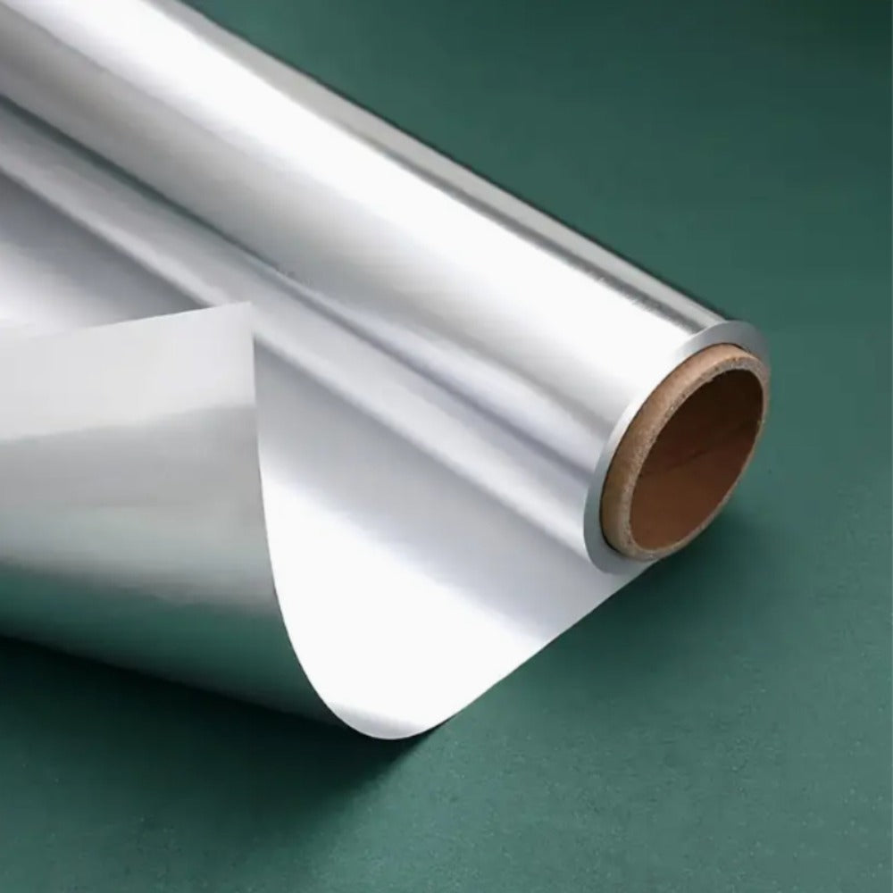 Heavy Duty Aluminum Foil Roll 12 Inch Wide 30 Sq Ft for Restaurant Food Packaging Grilling Cooking