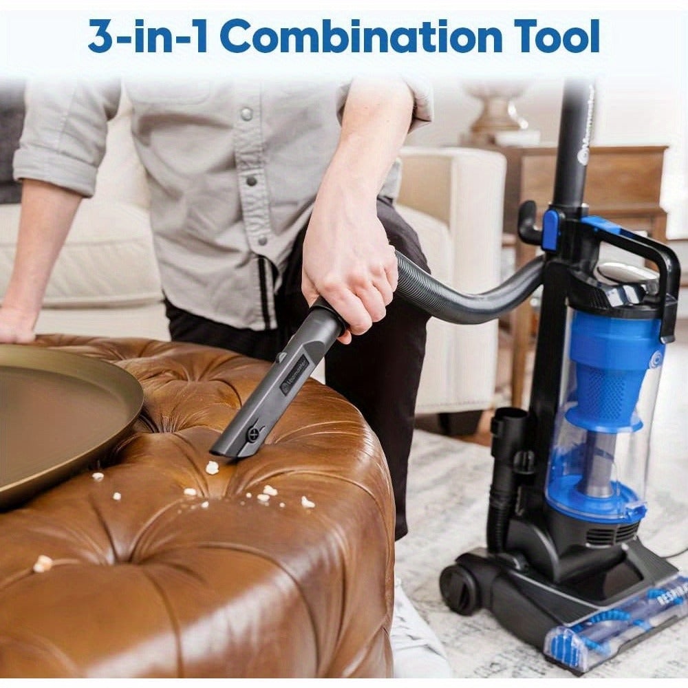 Vacmaster Bagless Upright Vacuum Cleaner 1150W Cyclone Filtration Large Dust Cup 17ft Cord for Carpet Hard Floor Pet Hair Powerful Suction Home Vacuum