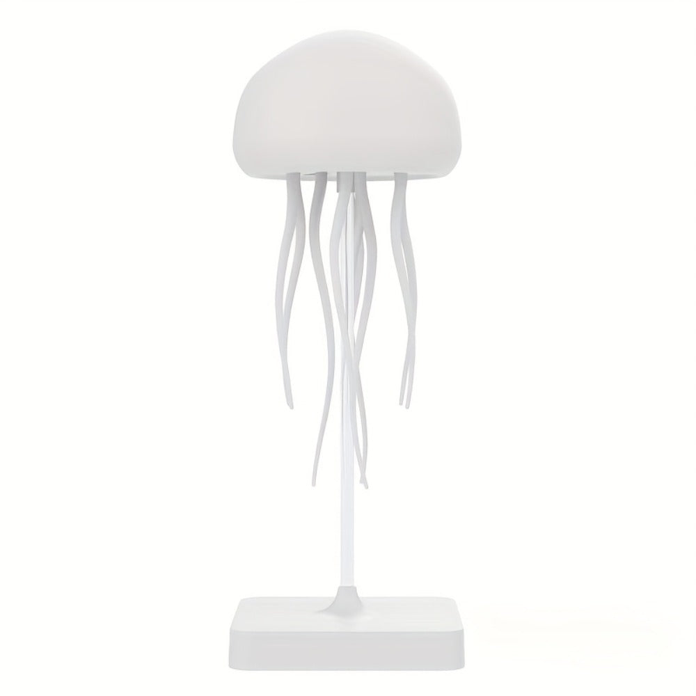 Jellyfish Night Light USB LED Table Lamp - Touch Control Gradient Color Changing Fantasy Desk Light for Bedroom Kids Room Party Decor Aesthetic Room Decoration