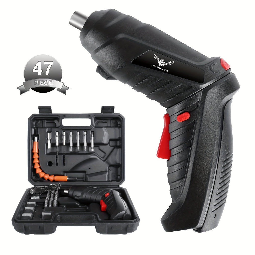 3.6V Mini Electric Drill Screwdriver Set 1300mAh Lithium Battery Power Tools Kit for Home Repair